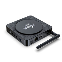 Nouveau lecteur multimédia Android 11.0 X98K PRO RK3566 prenant en charge la 8K HD H.265 HEVC, WiFi 2.4G/5G, BT5.0, 3D, USB3.0, LAN 1000M X98KPRO