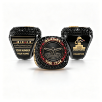 Meistverkaufter Hochwertiger Designer-Sportring mit Prägung, Individueller Meisterschafts-Baseballring