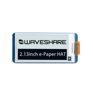 Waveshare Layar E-Ink E-Paper 2.13 inci HAT untuk Raspberry <span class=keywords><strong>Pi</strong></span> Resolusi 250x122 SPI Mendukung Penyegaran Sebagian - Product Image 3
