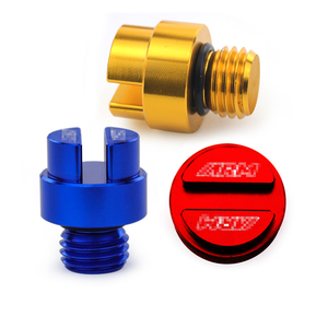 Großhandel Motorrad-Zubehör CNC Ölstandmessstab-Schraube Eloxierte Ölstandsanzeige-Schraube für NMax/NVX/Aerox155 V1v2 - Product Image 5