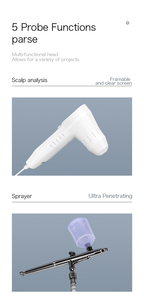 5 in 1 Newest Salon Hair Equipment Scalp Treatment Analyzer Hair Restoration <b>Machine</b> Hair Loss Scalp <b>Massager</b> - Product Image 4