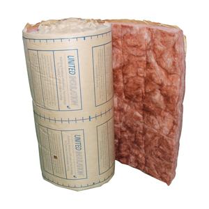 Isolation thermique, rouleau <span class=keywords><strong>de</strong></span> laine <span class=keywords><strong>de</strong></span> <span class=keywords><strong>verre</strong></span> écologique, laine <span class=keywords><strong>de</strong></span> <span class=keywords><strong>verre</strong></span>, feuille <span class=keywords><strong>de</strong></span> kraft, fibre <span class=keywords><strong>de</strong></span> <span class=keywords><strong>verre</strong></span>, 12 kg/m3, 50 mm, 75 mm, couverture en laine <span class=keywords><strong>de</strong></span> <span class=keywords><strong>verre</strong></span> pour toiture - Product Image 1