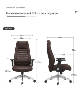 Moderne Stijl Lift Stoel Bureaustoel Prive Boardroom Vergadertafel Met Synthetische Lederen Stoel - Product Image 2