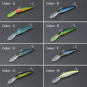 Leurre de pêche en eau salée 16CM 60G, wobbler flottant, appât artificiel dur, 12cm 32g, <span class=keywords><strong>minnow</strong></span> plongeant en profondeur, 14CM 44G, <span class=keywords><strong>minnow</strong></span> de traîne - Product Image 6