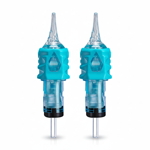 Cartouche de tatouage en acier inoxydable 316 1214RL, membrane à aiguille ronde jetable, stérile, pour machine à tatouer les sourcils PMU permanent - Product Image 1