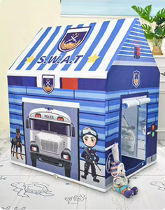 Bricolage gratuit Tente de sport d'intérieur Rangement facile Lavable Playhouse Pop-up <span class=keywords><strong>Tipi</strong></span> Doux Interaction parent-enfant Enfants Jeu en plein air Bébés - Product Image 4