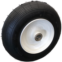 NSPM7011 Haute Qualité 16x4.80/4.00-8 Air Caoutchouc Pneumatique Gonflable Roues Avant de Petit Équipement Mécanique Brouette Pneu