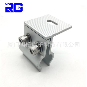Pince de fixation solaire en aluminium pour toiture ondulée, finition anodisée - Product Image 3