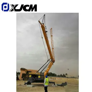 Construction Building 4 Ton Mobile Foldable Mini Crane Lifting Self Erecting Tower Crane