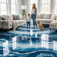 Peinture époxy pour sols d'art en gros, résistante aux UV, à base d'eau, auto-nivelante, antidérapante, résistante à l'usure