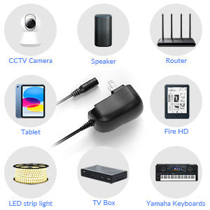 Cargador de Batería de 12W, Adaptador de Corriente CA/CC, Cargador de Pared de 3-12V 1.5A, Tipo Pared, para Productos Electrónicos - Product Image 2