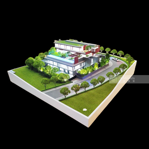 Modèle de villa de Dubaï personnalisé à l'échelle 1:50, contemporain, en plastique de haute qualité, pour affichage architectural et marketing immobilier - Conception de modèle 3D personnalisée Dubaï - Product Image 4
