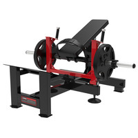 Équipement de musculation professionnel TZ-8130 - Machine à développer les mollets assis avec plaques de poids pour l'entraînement de la force