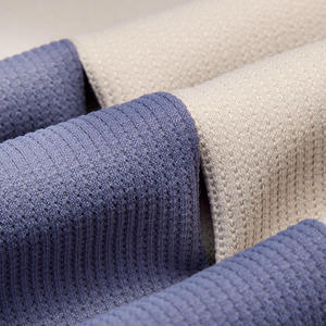 Tejido de punto fresco seda algodón <span class=keywords><strong>web</strong></span> rojo <span class=keywords><strong>vivo</strong></span> jacquard barra vertical imitación algodón Otoño e Invierno Sudadera con capucha tela de imitación tela de cuna - Product Image 5