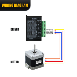 HLTNC 42HS48สเต็ปเปอร์มอเตอร์1.8องศา2เฟส42ไมโครไฮบริด Nema 17สำหรับเครื่องพิมพ์3D - Product Image 5