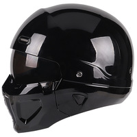 Casco Integral de Motocicleta, Carcasa de ABS, Certificado por el DOT, Multiusos