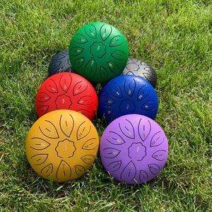 6 Zoll Ton 11 Ätherisches Trommel instrument Zungen hohl trommel 6 Zoll Schlag instrument Vergessen Sorgen trommel - Product Image 3