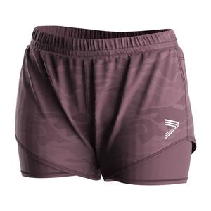 Ropa Deportiva Personalizada con Logotipo, Secado Rápido, Anime, Gimnasio, Naranja, Shorts 2 en 1 para Mujer, para Entrenamiento, Correr y Trotar - Product Image 1