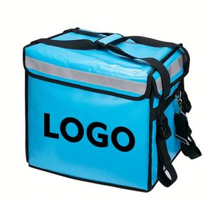 Custom Printed Portable Non Woven Large Capacity Insulated Tote Bag Thermal Lunch Picnic Cooler Bags for Food - Product Image 4