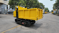 Mini-dumper chenillé de haute qualité, hydraulique, auto-chargeur, tout-terrain, avec chenilles en caoutchouc