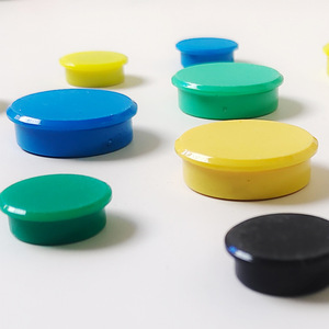 Épingles magnétiques en plastique colorées populaires pour <span class=keywords><strong>tableau</strong></span> <span class=keywords><strong>blanc</strong></span> scolaire – Aimants puissants - Product Image 1