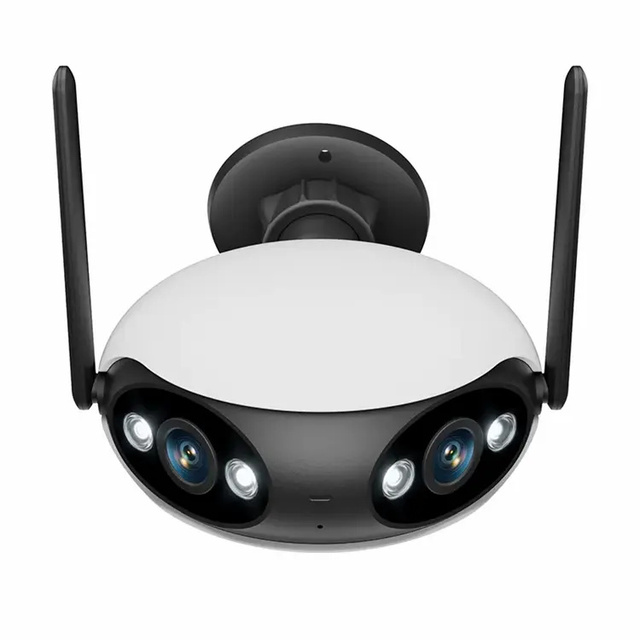 Panoramic 180 Degree Best 2K Icsee 5X Zoom Online Dual Lens Cmaras De Seguridad 4MP PTZ Wireless Wifi IP Security CCTV Camera