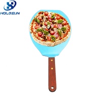 Spatule Ronde Antiadhésive en Acier Inoxydable de Grande Taille, Couleur Personnalisée, Qualité Alimentaire, pour Gâteaux, Pizzas et Pâtisseries, Idéale pour la Cuisson au Four Domestique
