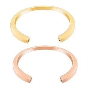 Commercio all'ingrosso in acciaio inox bianco urna braccialetto d'argento/oro/oro rosa/nero cremazione urna braccialetto per ceneri - Product Image 1