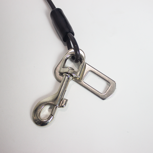Ceinture de sécurité de voiture personnalisée pour chiens, décoration moderne en dentelle avec câble en acier rayé Corde de traction personnalisée pour animaux de compagnie en alliage - Product Image 3