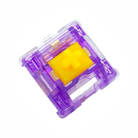Interrupteur mécanique pour clavier Ice Grape à 5 broches, 63,5 g, double ressort doré, interrupteur linéaire, interrupteur de clavier de remplacement gratuit