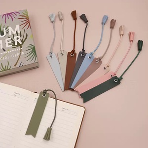 Mới Đến Sẵn Sàng Cổ Phiếu Da Bookmark Pastel Bookmark Tốt Nghiệp Quà Tặng Bookmark Cho Nam Giới Phụ Nữ Cuốn Sách Những Người Yêu Thích Độc giả - Product Image 1