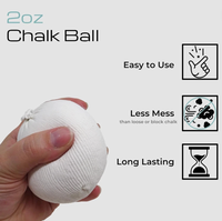 Boules de craie d'escalade de haute qualité pour l'escalade en salle, la gymnastique, le fitness, la musculation, la compétition et l'entraînement, rechargeables, direct usine