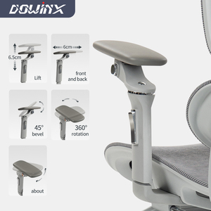 Nouvelle chaise de bureau en maille pour ordinateur, fauteuil de jeu inclinable ergonomique, chaise de bureau exécutive premium inclinable et pivotante en gros - Product Image 4