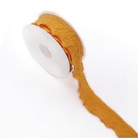 Ruban à plis ondulés de 2,5 cm pour nœuds de fleurs et emballage floral