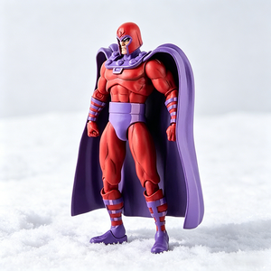 Statua in Resina da Collezione in Scala 1/6, Modello Classico di <span class=keywords><strong>Supereroe</strong></span> <span class=keywords><strong>Rosso</strong></span> e Viola, Action Figure Articolata - Product Image 3