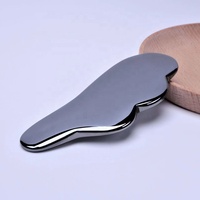 Outil de massage Gua Sha en pierre bio-terahertz à marque privée avec fonction musicale pour le visage et le corps/soin des yeux - Vente en gros