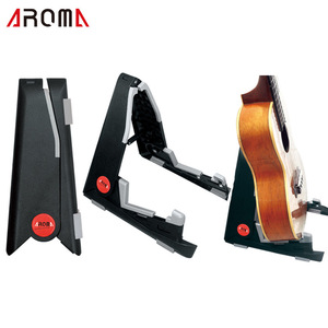 ארומה AGS-01 נייד גיטרה סטנד אוניברסלי מתקפל לאקוסטית גיטרה Stand גיטרה אבזרים - Product Image 2
