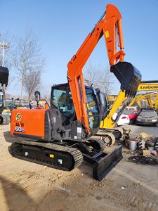 Excavatrice Hitachi ZX60 robuste pour l'exploitation minière, excavatrice sur chenilles de 6 tonnes avec mini-excavatrice en bon état, très efficace - Product Image 2
