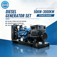 Groupe électrogène diesel industriel lourd de type ouvert monté sur châssis, avec moteur Perkins de 45 kW à 800 kW, autorisé par l'OEM