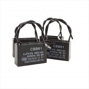 Condensador de Motor de CA para máquina de luz negra, ventilador de 5% V, 450 UF, <span class=keywords><strong>CBB61</strong></span>, con certificación CQC, <span class=keywords><strong>300VAC</strong></span>, <span class=keywords><strong>50</strong></span>/<span class=keywords><strong>60HZ</strong></span> de tolerancia, 1,5 - Product Image 2