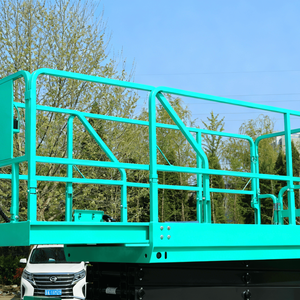 Самоходный ножничный подъемник для пересеченной местности 6-12 м |   Электрическая гидравлическая мобильная рабочая платформа на гусеничном ходу с 2-летней гарантией - Product Image 4