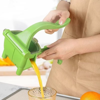 Kleine Huishoudelijke Handleiding Juicer Handpers Aluminium Extractor Voor Citroen Sinaasappelsap Pp Plastic Materiaal Nieuw Fruit Groente Gereedschap