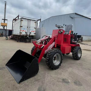 Мини компактный легкий погрузчик VOLNOS с захватным ковшом для небольших складских работ - Product Image 6