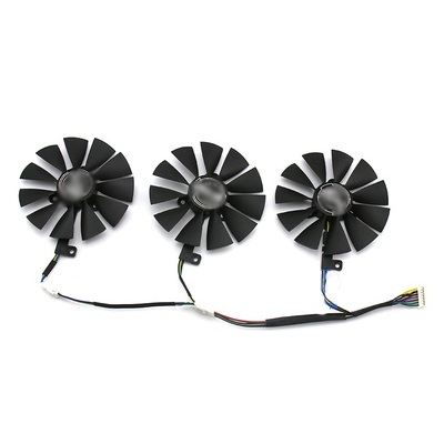 87MM T129215SH T129215SL 12V 0.30A Cooling Fan 3 Pin for 2070-O8G Graphics Card Cooling Fan