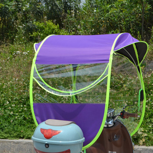 CHUVABAND Vente en gros Parapluie de vélo étanche au vent <span class=keywords><strong>Pare</strong></span>-<span class=keywords><strong>soleil</strong></span> pour scooter électrique moto Impression de logo <span class=keywords><strong>personnalisable</strong></span> - Product Image 4