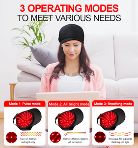 Minuterie de gradateur électrique commerciale à la maison utilisée Quad Led Light Therapie 633nm rouge 830nm <span class=keywords><strong>casque</strong></span> de thérapie par lumière rouge infrarouge - Product Image 6