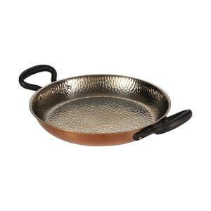 Olla de sopa poco profunda con dos asas Juego de sartenes de cobre Cocina Comedor Essentials Sartén resistente al calor - Product Image 2