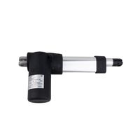 Actionneur linéaire robuste JDR 12V 24V DC 6000N pour fauteuil inclinable, canapé, meuble relevable avec télécommande