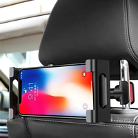 Support de voiture intelligent en silicone rotatif et réglable à 360°, étanche, pour téléphones portables/tablettes/pads