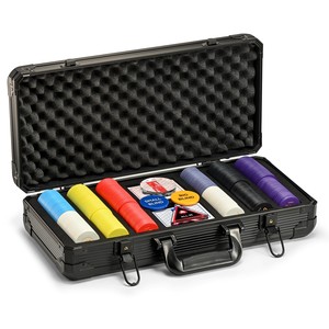 ชุดชิปเซรามิกเท็กซัสโฮลเอ็มระดับพรีเมียมสุดหรู 300/500 ชิ้น |   กล่องอลูมิเนียม EVA ระดับไฮเอนด์ สำหรับโทเค็นพิเศษ 4 ชิ้น สำหรับชมรมไพ่นกกระจอกและคาสิโน - Product Image 5